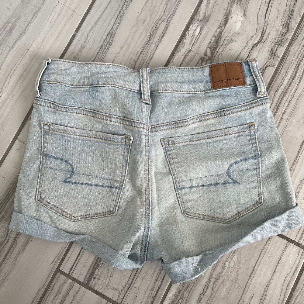 American eagle jean shorts